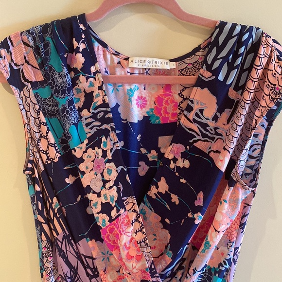 Romper - 100% lightweight silk print - made in NYC - Small - Picture 6 of 10